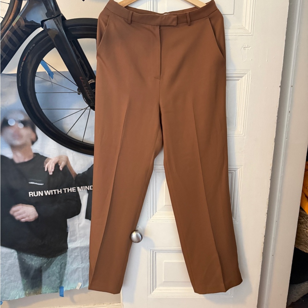 The Frankie Shop Tan Trousers